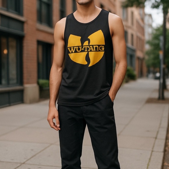 Wu-Tang Clan AMS Tank Top | Black Large | Hip Hop Vintage Streetwear - Picture 3 of 10